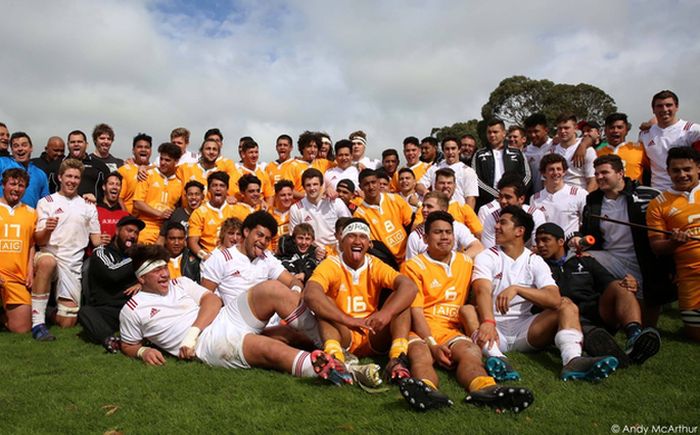 Young Maori in touch with culture through footy