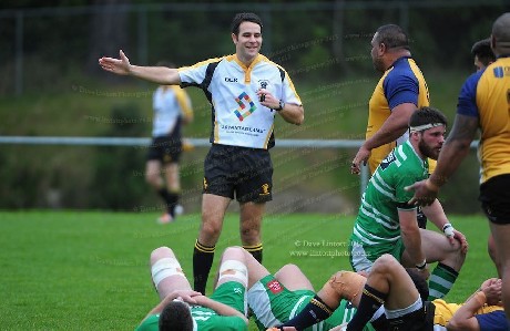 Super Rugby referee Ben O'Keeffe pleased to be involved in club rugby 