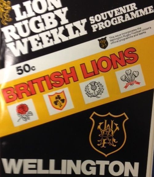 Wellington against international teams: versus British Isles 1977