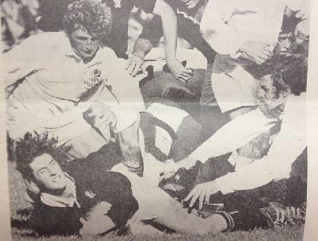 Wellington against international teams: versus England 1973