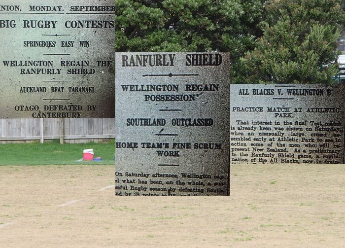 The day Wellington teams re-took the Ranfurly Shield off Southland and beat the All Blacks